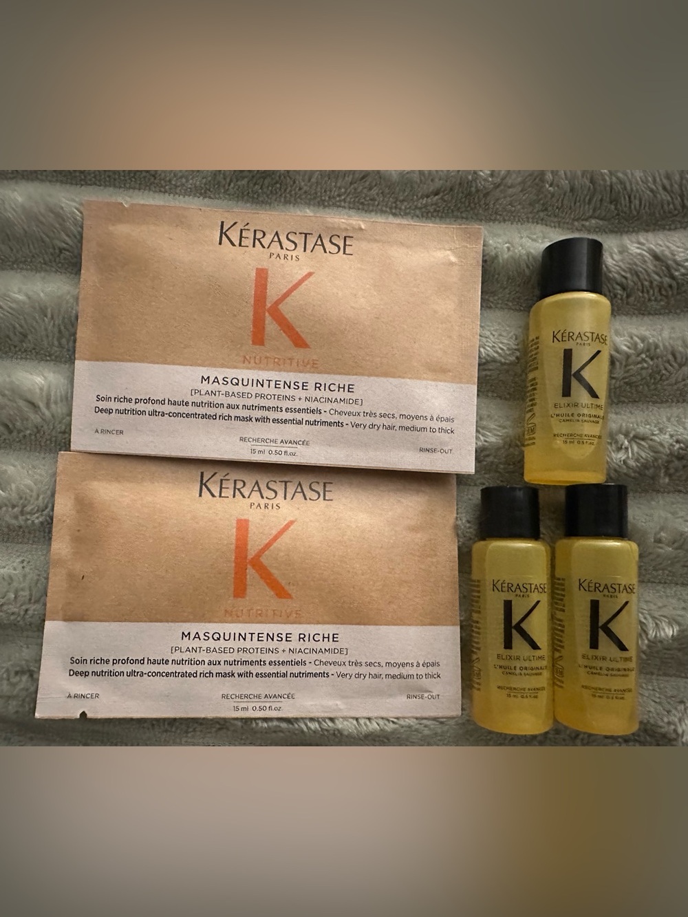 Kerastase Bath & Hair Travel Set